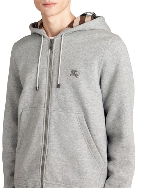 burberry grey zip up|burberry hoodie cheap.